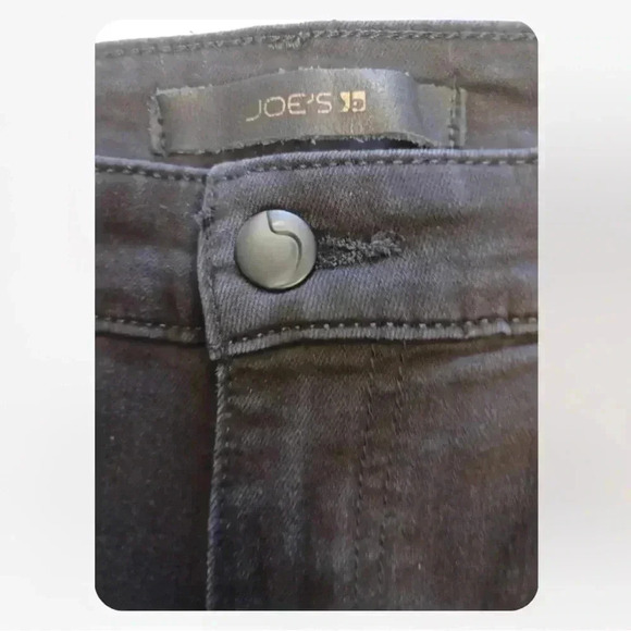 Joe’s Jeans Flawless The Charlie High Rise Skinny Dani  Black Distressed Size 30 - Picture 9 of 15